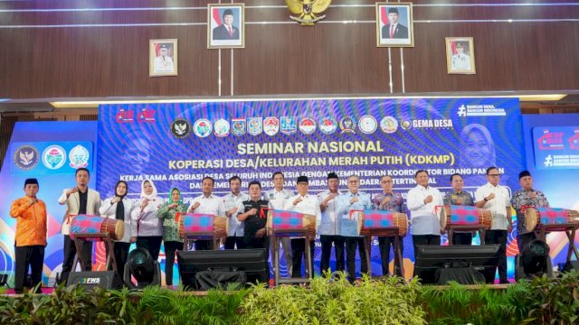 Seminar Nasional di Sulsel Bahas Penguatan Tata Kelola Koperasi Desa/Kelurahan Merah Putih