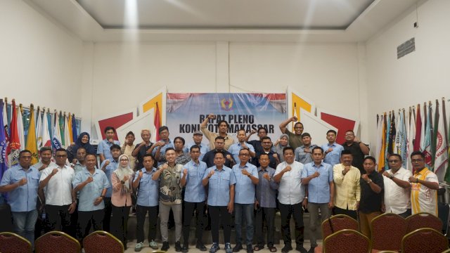 Rapat Pleno Pengurus KONI Makassar.