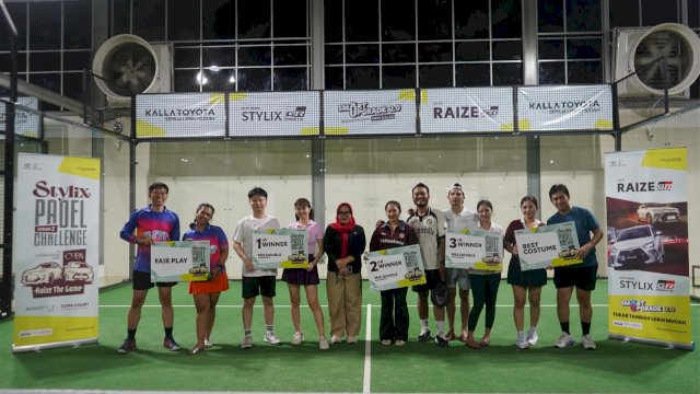Kalla Toyota sukses menggelar ajang olahraga bertajuk Stylix Padel Challenge : Raize The Game.