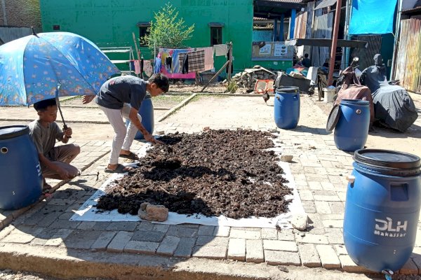 Inspiratif! Ketua RT di Makassar Berhasil Bangun Budaya Pilah dan Olah Sampah dari Rumah