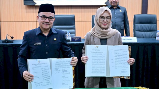DPRD Sulsel Setujui Dua Ranperda Strategis Inisiatif Pemprov