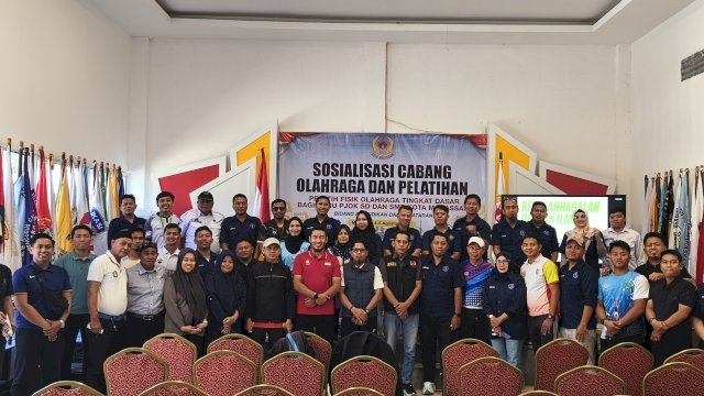 KONI Makassar Bekali Guru Olahraga SD-SMP, Perkuat Pembinaan Atlet Sejak Dini