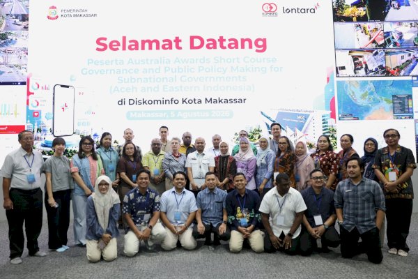 Lontara+ Dilirik Australia Awards, Makassar Tampilkan Tata Kelola Pemerintahan Berbasis Digital