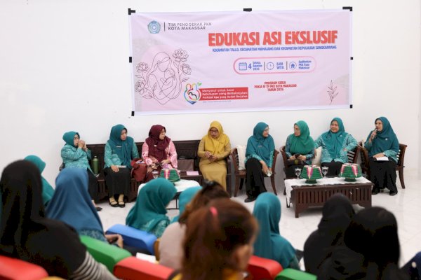 Pekan Ibu Menyusui Dunia 2026, TP PKK Makassar Edukasi 300 Ibu Hamil dan Kader PKK tentang ASI Eksklusif