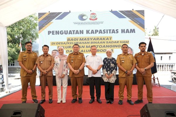 Dua Kelurahan Makassar Jadi Pilot Project Sadar HAM, Appi Harap Jadi Replikasi ke 153 Kelurahan