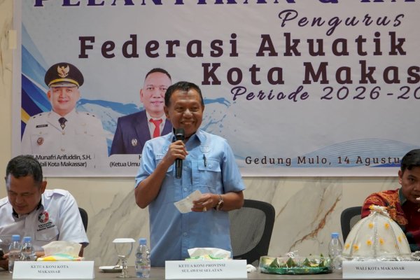 Pengurus Baru FAI Makassar Dilantik, KONI Bidik Juara Porprov 2026