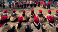 Hadir di Cibubur, Dr. Ani Nurbani Suntik Semangat Kontingen Pramuka Lutim