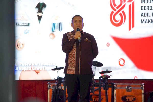 Malam Resepsi Kenegaraan, Bupati Ibas Apresiasi Suksesnya Peringatan HUT RI ke-81
