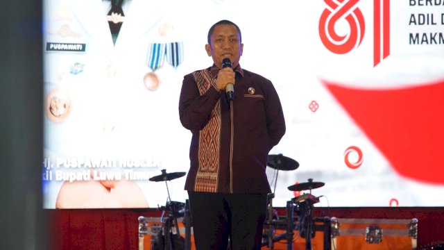 Malam Resepsi Kenegaraan, Bupati Ibas Apresiasi Suksesnya Peringatan HUT RI ke-81