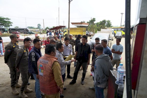 Tim Gabungan Sidak SPBU Lutim, Pengguna BBM Subsidi Diingatkan Jangan Main-Main
