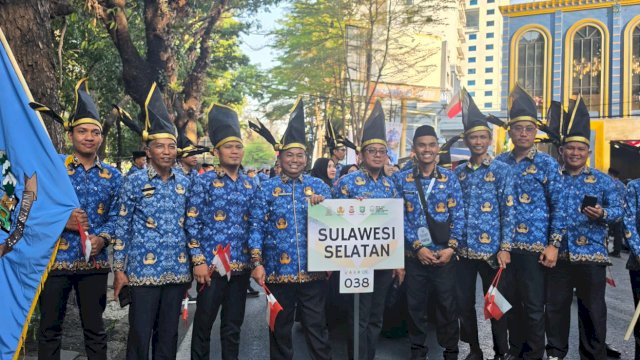 Tujuh putra-putri asal Kabupaten Sidenreng Rappang (Sidrap) tampil di MTQ VIII Korpri.