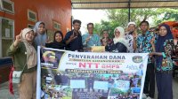 Solidaritas untuk NTT, Wabup Luwu Timur Terima Bantuan dari GMPS