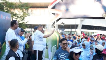 Dari STIKES Panakkukang ke Jalan Sudirman, Appi Tebar Semangat Sehat dan Koperasi