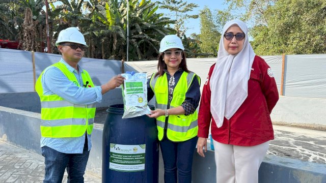 Kementerian Lingkungan Hidup (KLH) dan PT Esa Mahakarya Tunggal (EcoTru) terus mempercepat pembenahan Tempat Pemrosesan Akhir (TPA) Tamangapa, Antang, Kecamatan Manggala.