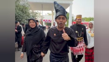 Kenakan Baju Adat Kajang, Menteri Kehutanan Raja Juli Antoni Puji Penjaga Hutan dari Bulukumba