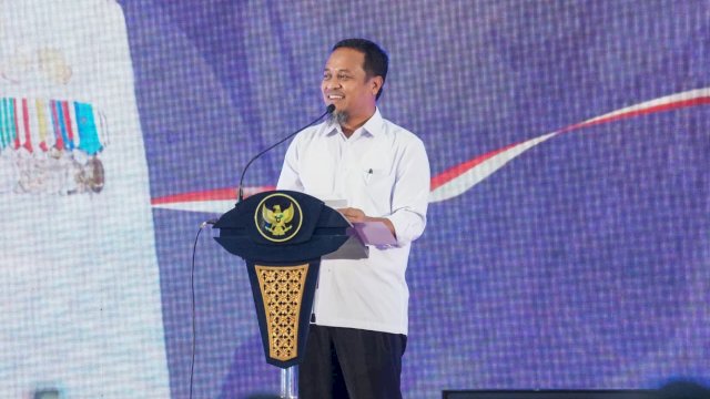 Gubernur Sulawesi Selatan Andi Sudirman Sulaiman menghadiri Seminar Nasional Koperasi Desa/Kelurahan Merah Putih (KDKMP).