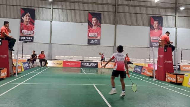 Audisi Umum PB Djarum 2026 di Kota Makassar, Sulawesi Selatan.