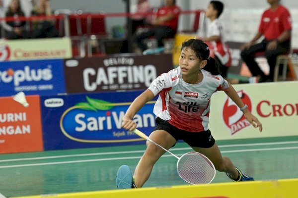 Pantang Menyerah! Atlet Muda Ubung dan Tika Berburu Super Tiket PB Djarum di Makassar