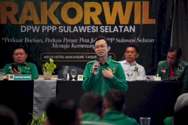 Serahkan SK 14 DPC, Ilham AU: 8 Daerah Masih Disimpan, Berpotensi Jadi “Faktor X” PPP Sulsel