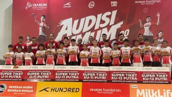 16 Talenta Muda Lolos di Audisi PB Djarum Makassar, Liliyana-Tontowi Sebut Potensi Indonesia Timur Besar