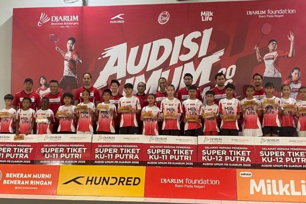 16 Talenta Muda Lolos di Audisi PB Djarum Makassar, Liliyana-Tontowi Sebut Potensi Indonesia Timur Besar