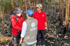 Menhut Raja Antoni Turun ke Lokasi Karhutla Kalsel, Operasi Pemadaman Diperkuat