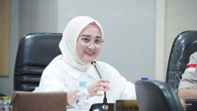 Ketua Komisi B DPRD Sulsel, Andi Azizah Irma Wahyudiyati.