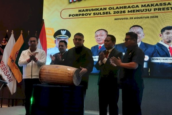 Buka Raker KONI, Munafri Arifuddin Ingin Olahraga Makassar Naik Kelas: Dari Cetak Atlet hingga Sport Tourism