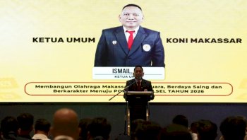 Ismail Ingatkan Cabor Target KONI Makassar di Porprov Sulsel, 200 Emas dan Pertahankan Tradisi Juara