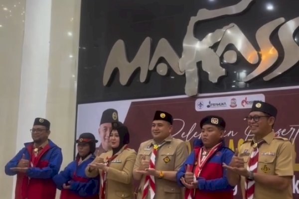 Ketua DPRD Supratman Ajak Kontingen Pramuka Harumkan Nama Kota Makassar di Jambore Nasional