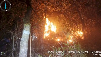 Gubernur Sulsel Andi Sudirman Ajak Masyarakat Bersama-sama Cegah Kebakaran Hutan dan Lahan