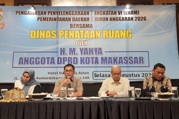 HM Yahya: Tata Ruang yang Tertib Wujudkan Makassar Berkelanjutan