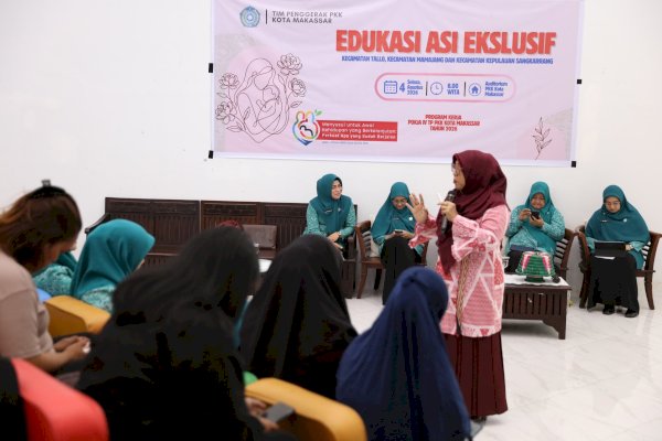 Edukasi ASI Eksklusif, TP PKK Kota Makassar Dorong Lahirnya Generasi Sehat dan Berkualitas