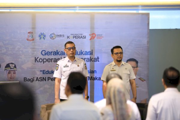 Buka Edukasi Perkoperasian ASN, Sekda Makassar Tekankan Tata Kelola Koperasi yang Akuntabel