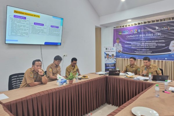 Bapenda Lutim Gelar Capacity Building, Perkuat Pemahaman Aparat soal Perubahan Regulasi Pajak