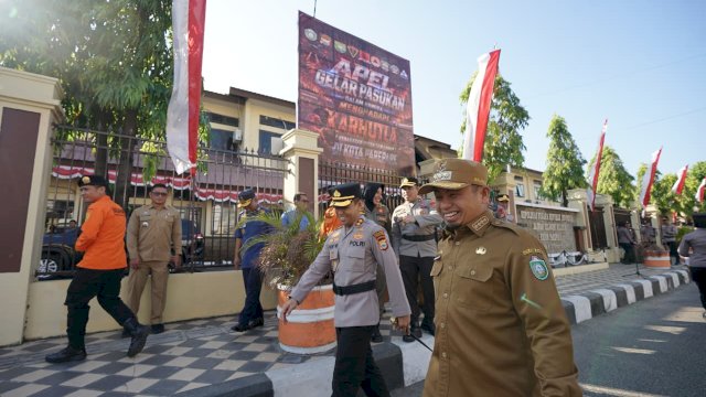 Tasming Hamid Pimpin Apel Kesiapsiagaan Karhutla, Parepare Perkuat Antisipasi Musim Kemarau 2026