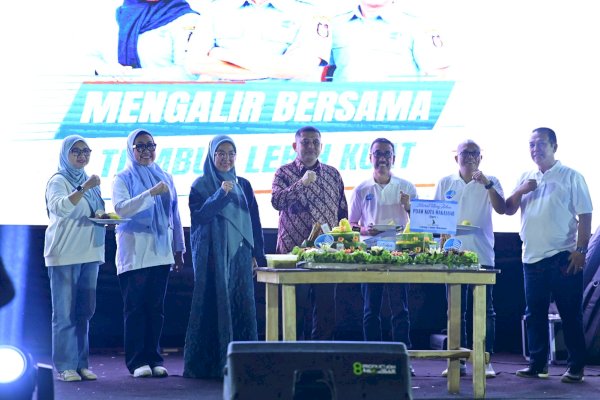 Gathering Pegawai HUT ke-102 Perumda Air Minum, Munafri Titip Pesan: Besarkan Perusahaan, Bukan Faksi