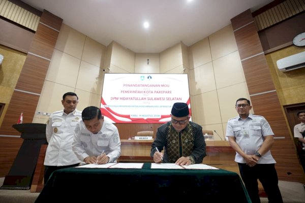 Wali Kota Tasming Hamid Teken Kerja Sama dengan Hidayatullah untuk Tingkatkan Nilai Keagamaan ASN
