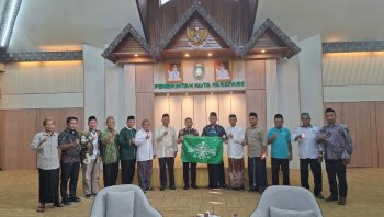 Wali Kota Parepare Tasming Hamid Dukung PC NU Ikuti Muktamar ke-35, Bawa Nama Baik dan Aspirasi Nahdliyin