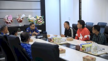 Sekda Zulkifly Terima Audiensi Panitia Makassar Bike Race 2026: Harap Jadi Wadah Pembinaan Atlet Sepeda