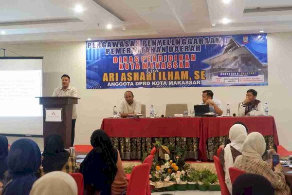 Ari Ashari Ilham Perkuat Sinergi Pengawasan Pemda Angkatan VIII Bersama Disdik Makassar