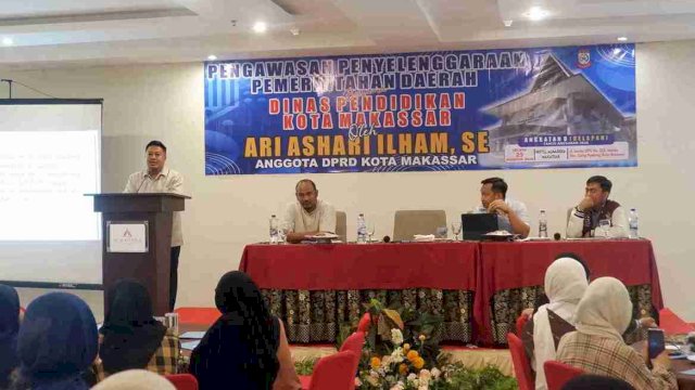 Ari Ashari Ilham Perkuat Sinergi Pengawasan Pemda Angkatan VIII Bersama Disdik Makassar
