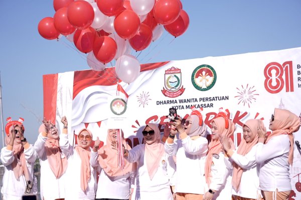 HUT RI ke-81, DWP Makassar Tumbuhkan Kekompakan Lewat Semarak Kemerdekaan
