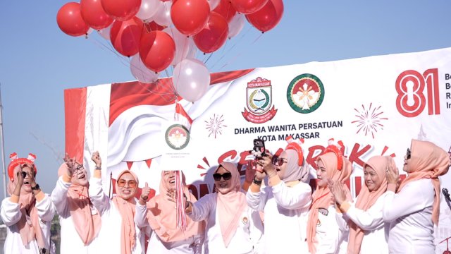 HUT RI ke-81, DWP Makassar Tumbuhkan Kekompakan Lewat Semarak Kemerdekaan