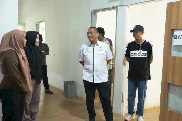 Dengar Keluhan Staf Saat Sidak, Bupati Lutim Ibas Janjikan Pembenahan Fasilitas