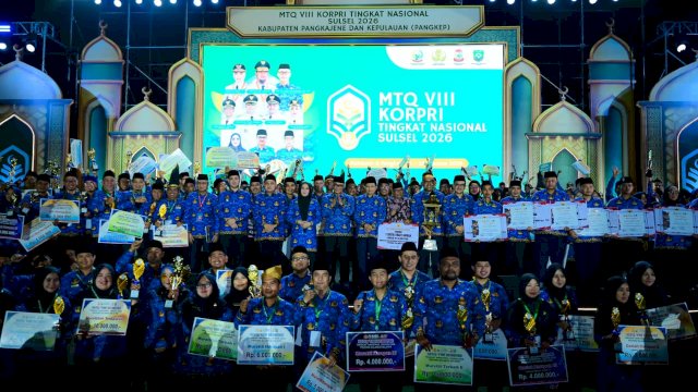 Penutupan Kegiatan Musabaqah Tilawatil Qur'an (MTQ) VIII KORPRI Tingkat Nasional Tahun 2026.