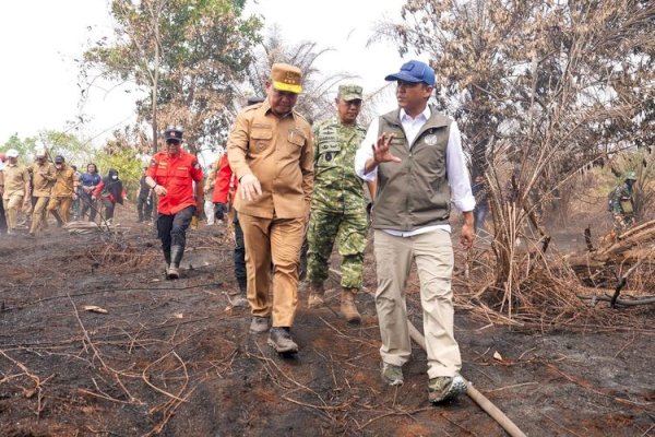 Menhut Pimpin Rakor Karhutla Kalbar, Perkuat Operasi Darat-Udara dan Kolaborasi Lintas Pihak