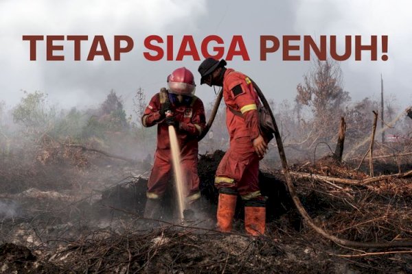Data Terbaru Kemenhut: Hotspot di Kalsel, Sumsel, Riau dan Jambi Turun