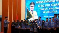 Jufri Rahman Lepas Kafilah MTQ KORPRI Sulsel, Tekankan ASN Berakhlak dan Berintegritas