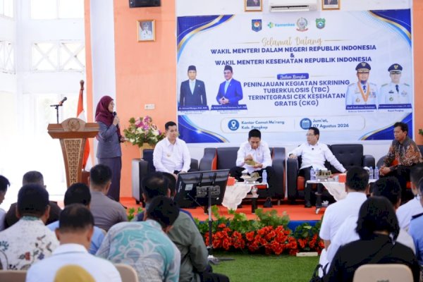 Pangkep Jadi Sorotan Nasional, Wamenkes Kagum Desa Siaga TB Capai 100 Persen